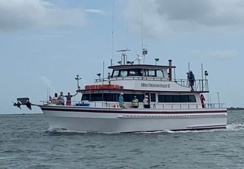 Miss Oregon Inlet II Head Boat Fishing, Private Charters