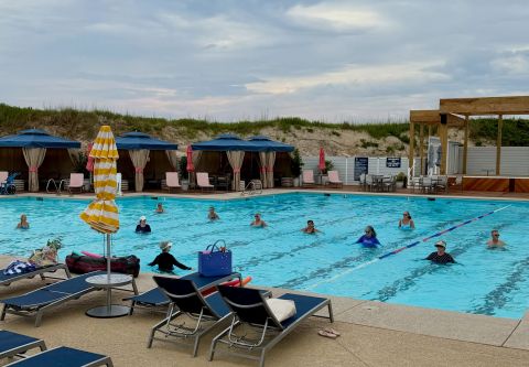 Village Beach Club, Water Aerobics