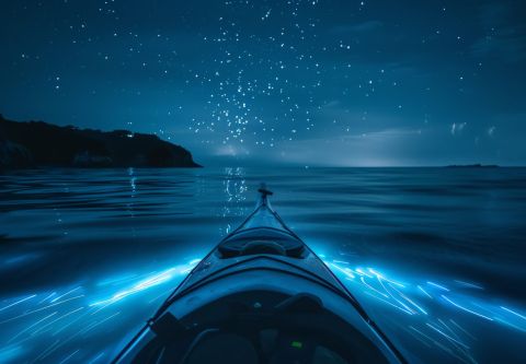 Kitty Hawk Kites, Bioluminescence Night Kayak Tour