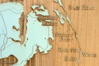 Absolutely Outer Banks, Win an Exclusive Wooden OBX Map